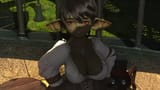 The accursed face scuplt.