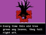 ruins tree