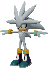Sonic 06 Model Silver
