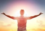 man-looking-up-to-sunset-sky-successful-celebrating-enjoying-freedom-positive-human-emotion-feeling-life-perception-success-peace-67785102