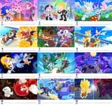 Sonic Channel 2024 calendar w months