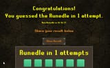 bitch im better than you at runedle and its not even funny btw the answer is the king monkey
