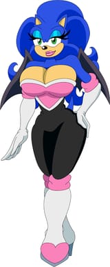 Bimbofied Sonic 