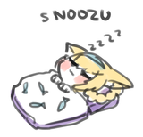 Suzu snoozes