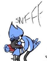 Mordecai sniff