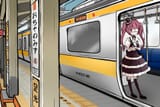 yurine train upset unhappy unimpressed mad angry stand