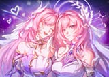 __elysia_cyrene_inoue_marina_and_yanning_honkai_and_2_more_drawn_by_luxilbb__sample-c25466040d4cdb6c48759f64f50a1abe
