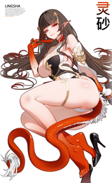 __lingsha_honkai_and_1_more_drawn_by_ohkurrva__d7b45eb1e6c15aa805a91b24abf5345d