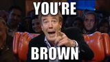 brown