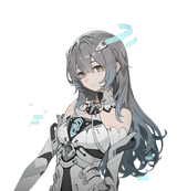 Future Nanami smiles