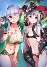 __abigail_williams_kama_ashiya_douman_abigail_williams_and_kama_fate_and_1_more_drawn_by_sezoku__9a9df8d7994facf0ba23e3dcceb2c496