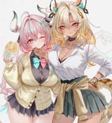 __varesa_and_xilonen_genshin_impact_drawn_by_pottsness__6f831f446e54ca5c2920382fe95a5a9f