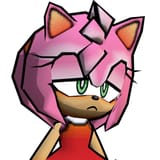 low poly sad amy
