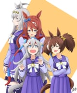 __oguri_cap_tamamo_cross_super_creek_and_inari_one_umamusume_drawn_by_everfree_lovelive__9c0dbe7ddb514db5f0886e1d4b87dadb
