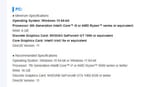 new specs requirement