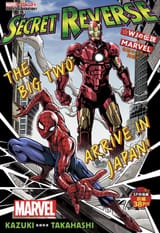 Spiderman and Ironman visit Japan