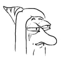 stupid dumb idiot featherbrain retard fang