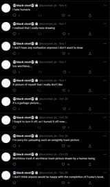 AI suffering artist