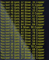 looting gold