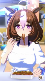 doto natsu sanpo yakisoba slurp cute cute cute