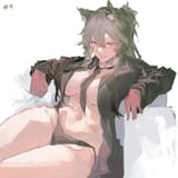 __texas_arknights_drawn_by_yuukiey__c08447963529d918348549fff2510f61