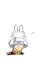 __saki_and_char_aznable_blue_archive_and_2_more_drawn_by_hyakucha__3a4278da937e5048b407552a66941e4f