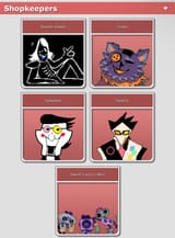 All shopkeepers 1-4