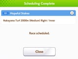 Scheduled Stakes