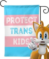 Tails Says PROTECT TRANS KIDS