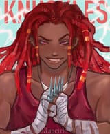 Knuckles the Strong Masculine Black Man