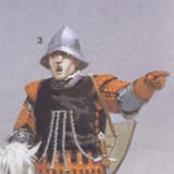 oh god, they dont realize I killed the sargeant and stole his uniform and horse, let me just vaguely point, maybe that will fool them