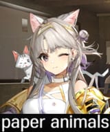 kazemaru paper animals