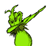 grinch dab