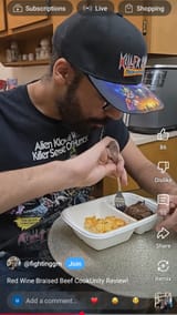 Fork holding joint