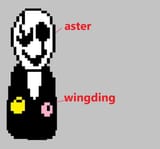 wingding and aster
