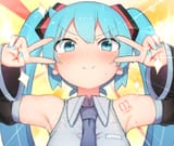 double_peace_miku