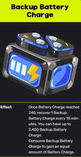 Backup Battery Charge