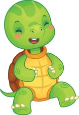 cheerful-cartoon-turtle-sitting-with-its-legs-crossed-eyes-closed-and-laughing-this-cute-reptile-is-sure-to-bring-a-smile-to-your-face-free-vector
