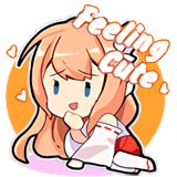miko feeling cute