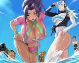 __psylocke_venom_peter_parker_luna_snow_ben_grimm_and_1_more_marvel_and_1_more_drawn_by_mugi_mugit49__a042a79766539a0cd3171c387de66ff3