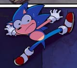 sonic is watching you fap, and does not approve