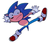 Sonic is watching you fap and does not approve