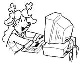 noelle on the computer 2