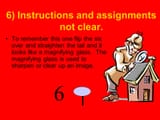 6)+Instructions+and+assignments+not+clear.