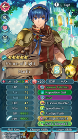 FeH Unit builder - Marth - Prince of Light