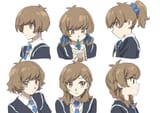 Aoi hairstyles