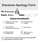 apology