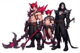 Sett Aphelios and their son