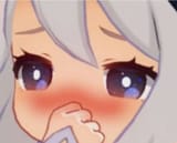 blushing Paimon