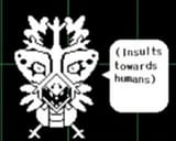 snowy insults towards humans